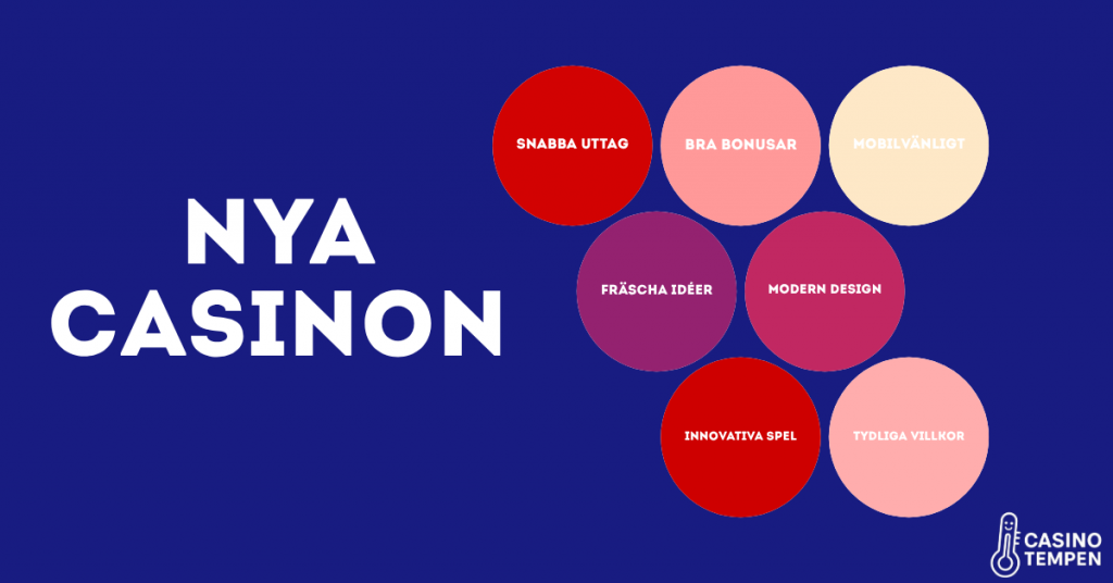 Fördelar med nya casinon