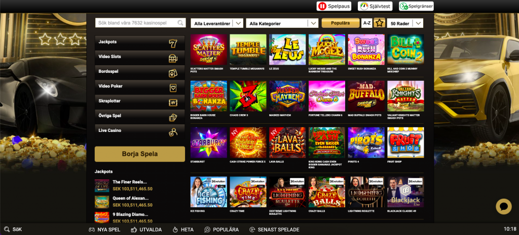 MegaRiches casinospel