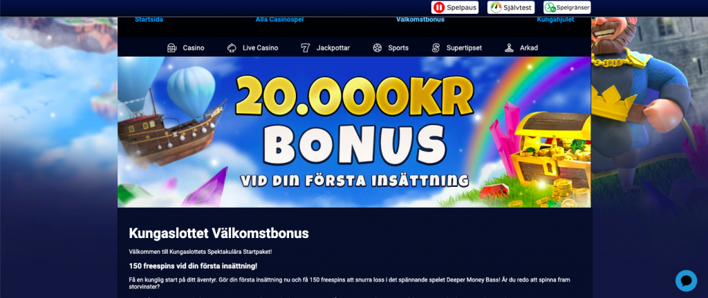 Kungaslottet bonus