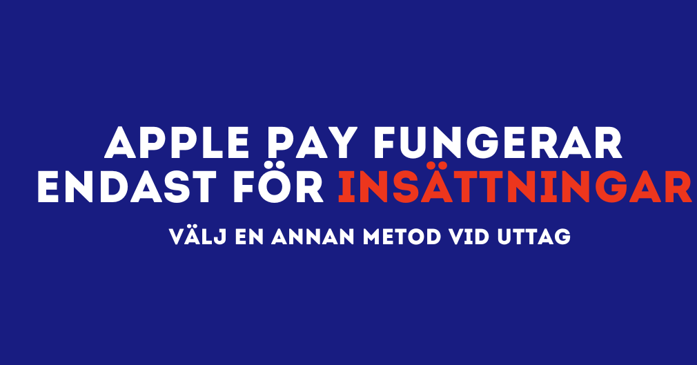 ApplePay insättning