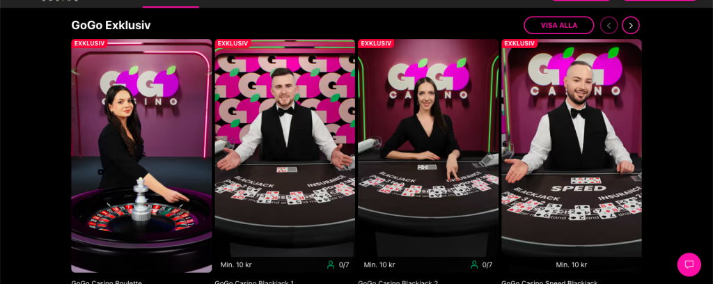 Gogo casino live